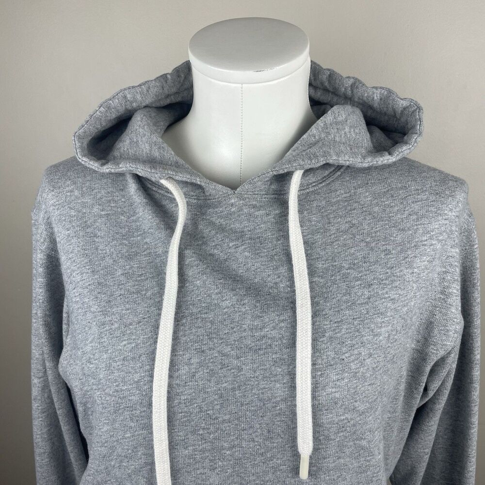 La Ligne Molly Heather Gray Pullover Cotton Hoodie Size XS - Picture 2 of 9
